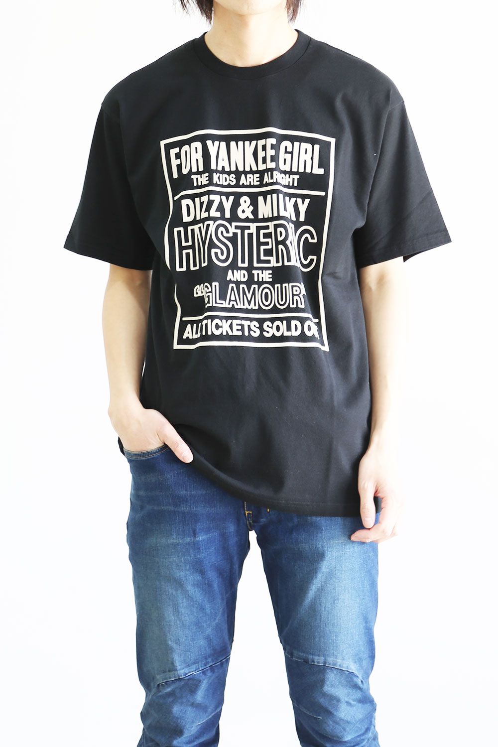 HYSTERIC GLAMOUR - YANKEE GIRL Tシャツ / ホワイト | Tempt