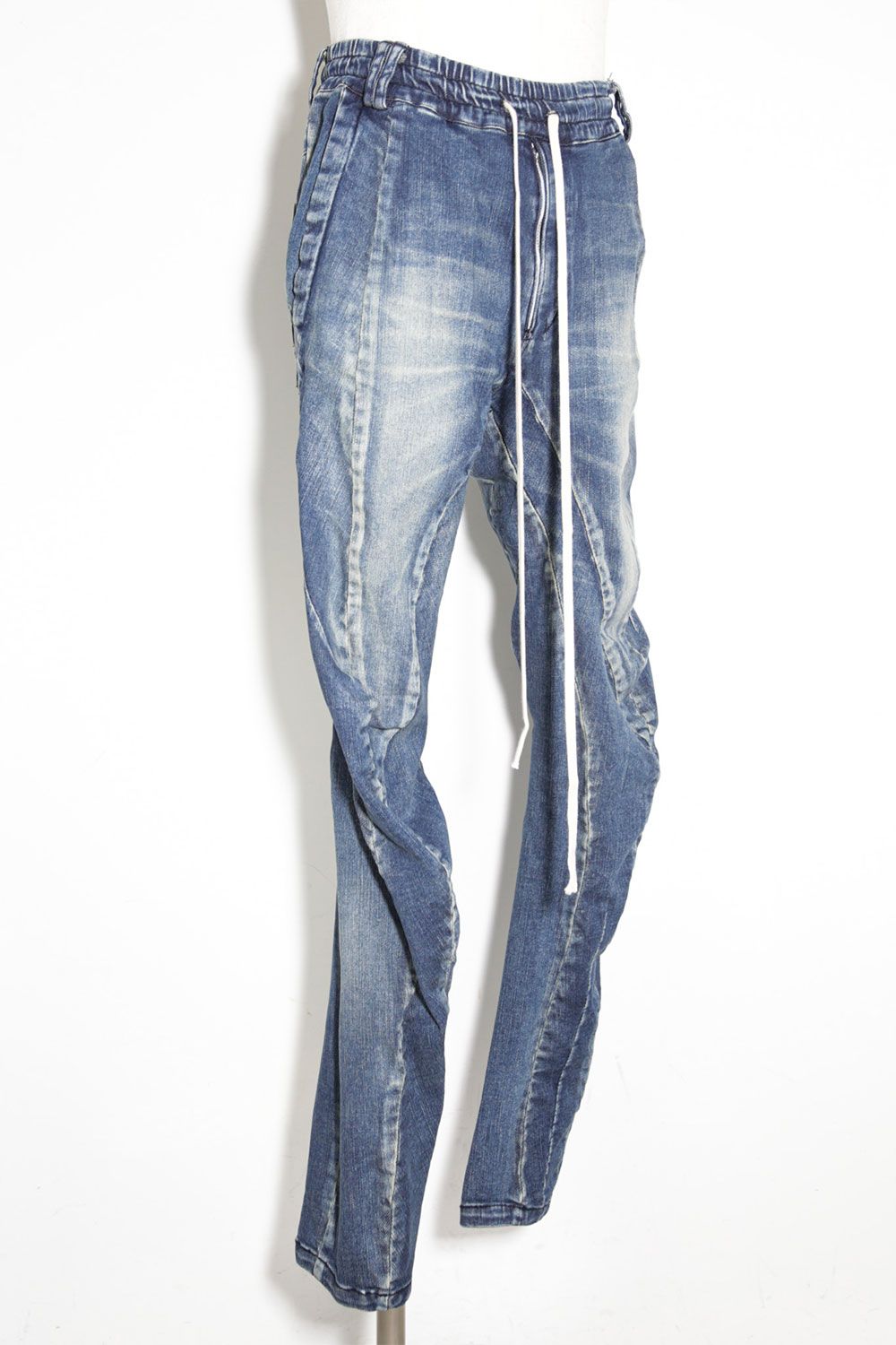 アナトミカルフィットデニム / DENIMD ANATOMICAL FITTED LONG PANTS / ブルー / ag-1806-4