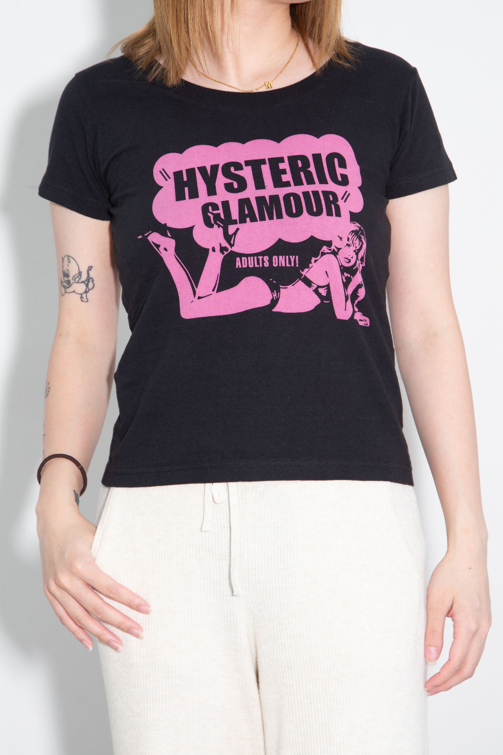 HYSTERIC CLUB チビTシャツ / ブラック