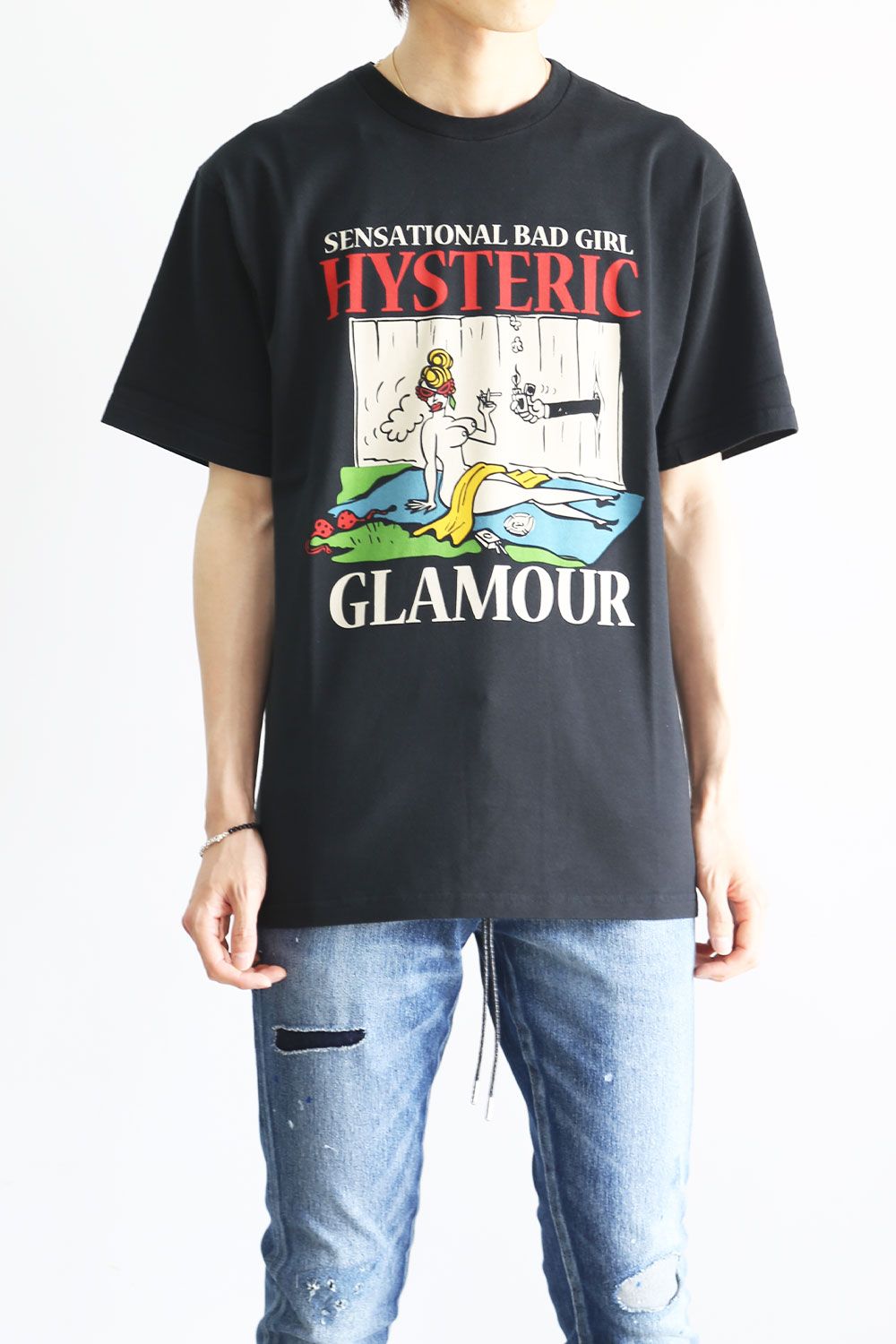 HYSTERIC GLAMOUR - MISS HYSTERIC GARDEN Tシャツ 