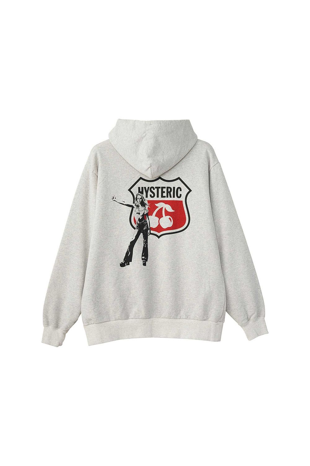 美品✨HYSTERIC GLAMOUR ベアジップパーカー 総柄　グレー STYLING | HYSTERIC GLAMOUR ONLINE STORE ヒステリックグラマー