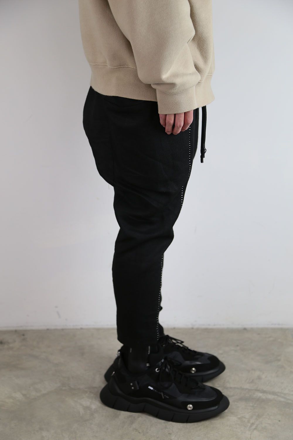 【新品、人気】ヘイブ heve へイヴ リボンドットパンツ 黒 ブラック 38 18-20cm][CEREMONY STYLE]リボンヒールパンプス(パンプス