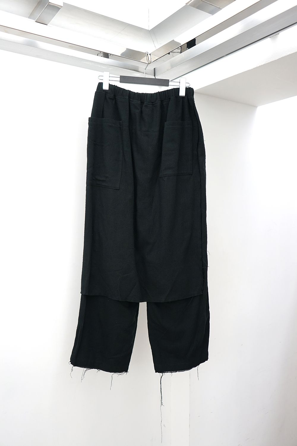 Skirt-Overlay Easy Pants