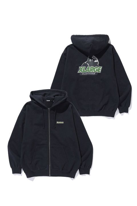 OLD OG ZIP HOODED SWEATSHIRT / ブラック