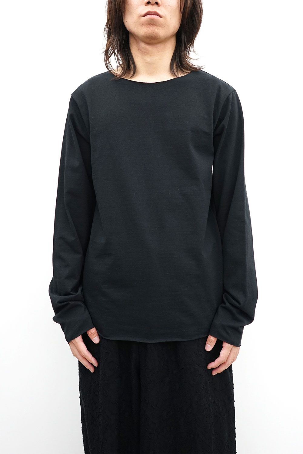 Boat Neck Long Sleeve Tee