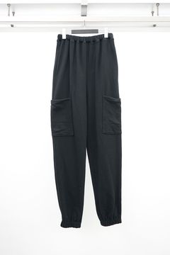 Long Easy Pants with Elastic Hem