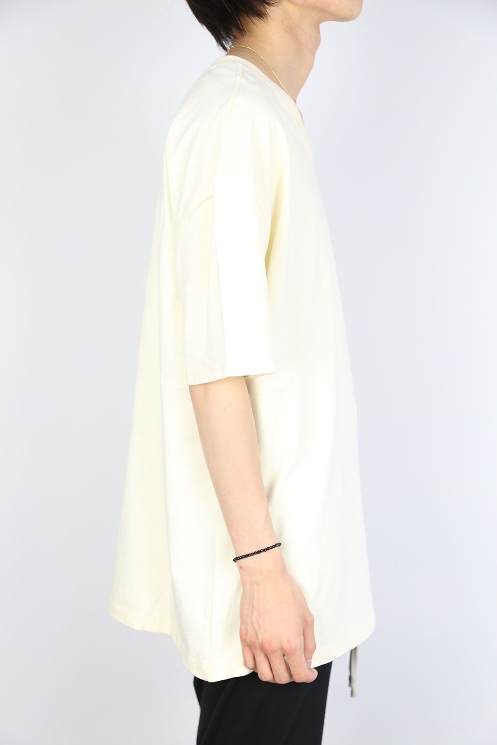 ONE POINT S/S TEE / クリーム