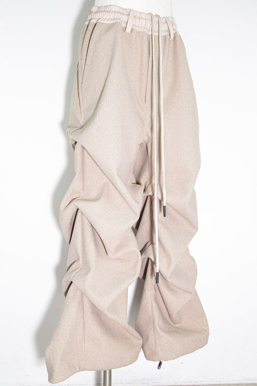 タックワイドパンツ / Tuck Wide Pants / ベージュ / ag-10080-1