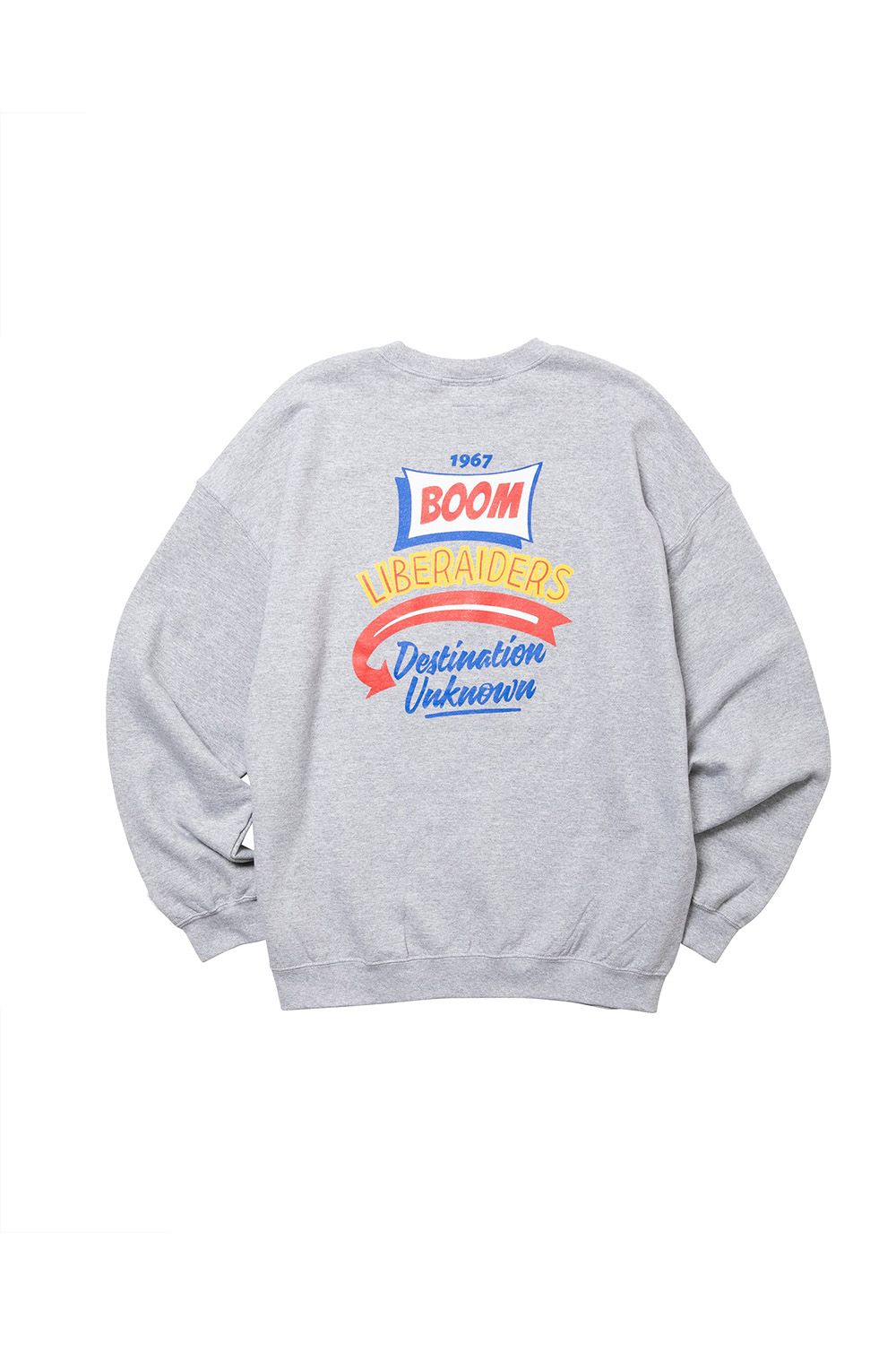 BOOM CREWNECK / グレー