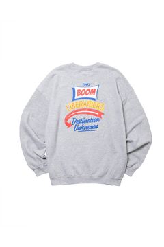 BOOM CREWNECK / グレー