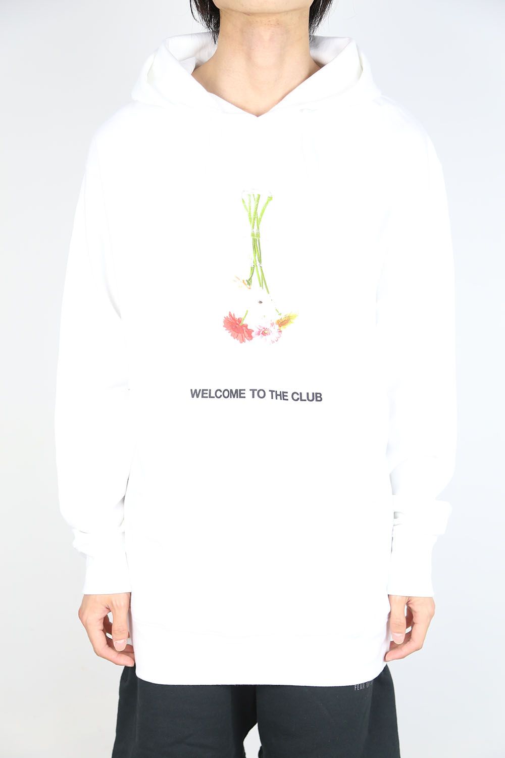 HELLO/GOODBYE WHITE HOODIE / ホワイト