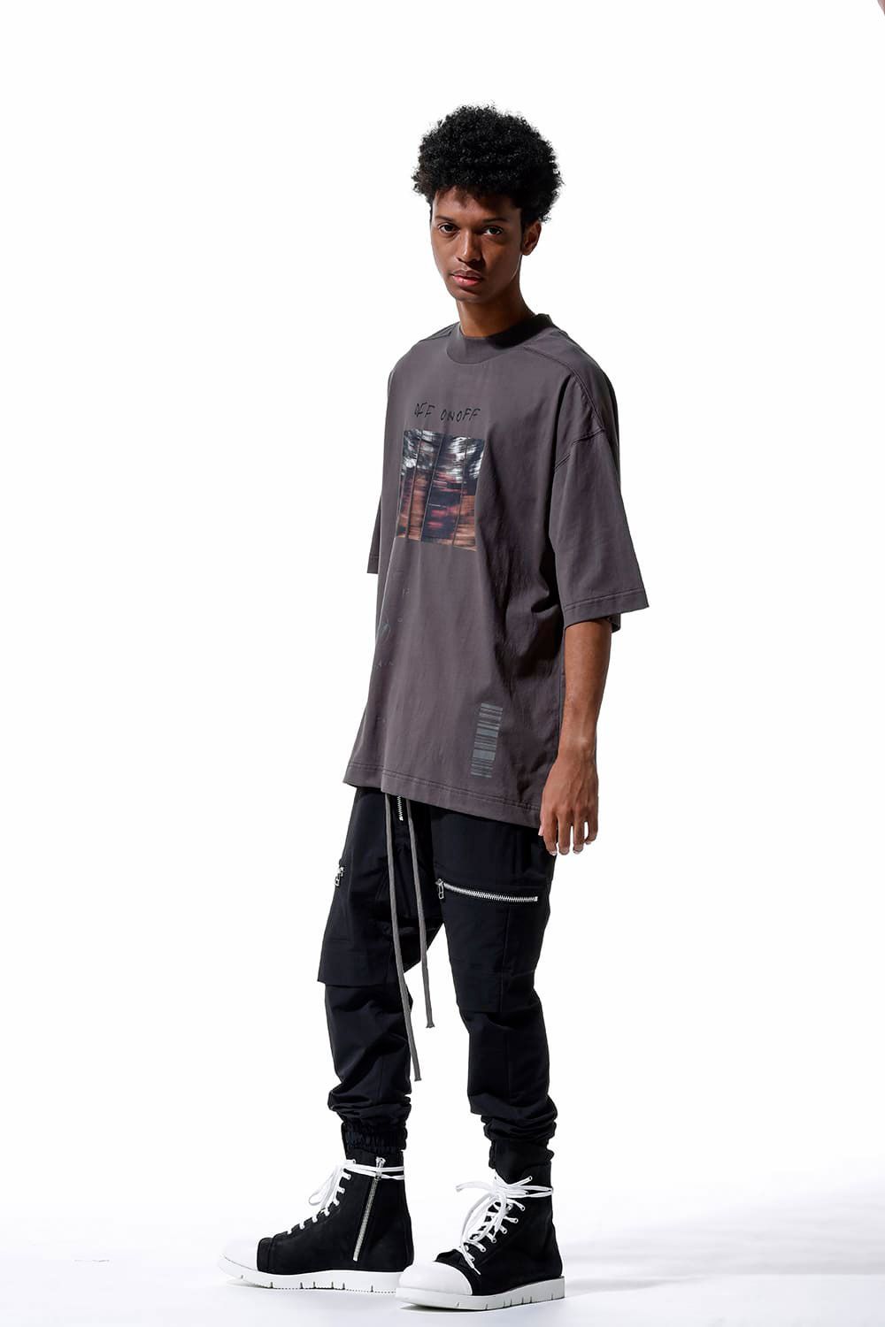 タイプAプリントカットソー / Type A Print T-Shirts / ブラック / ag-7024-1