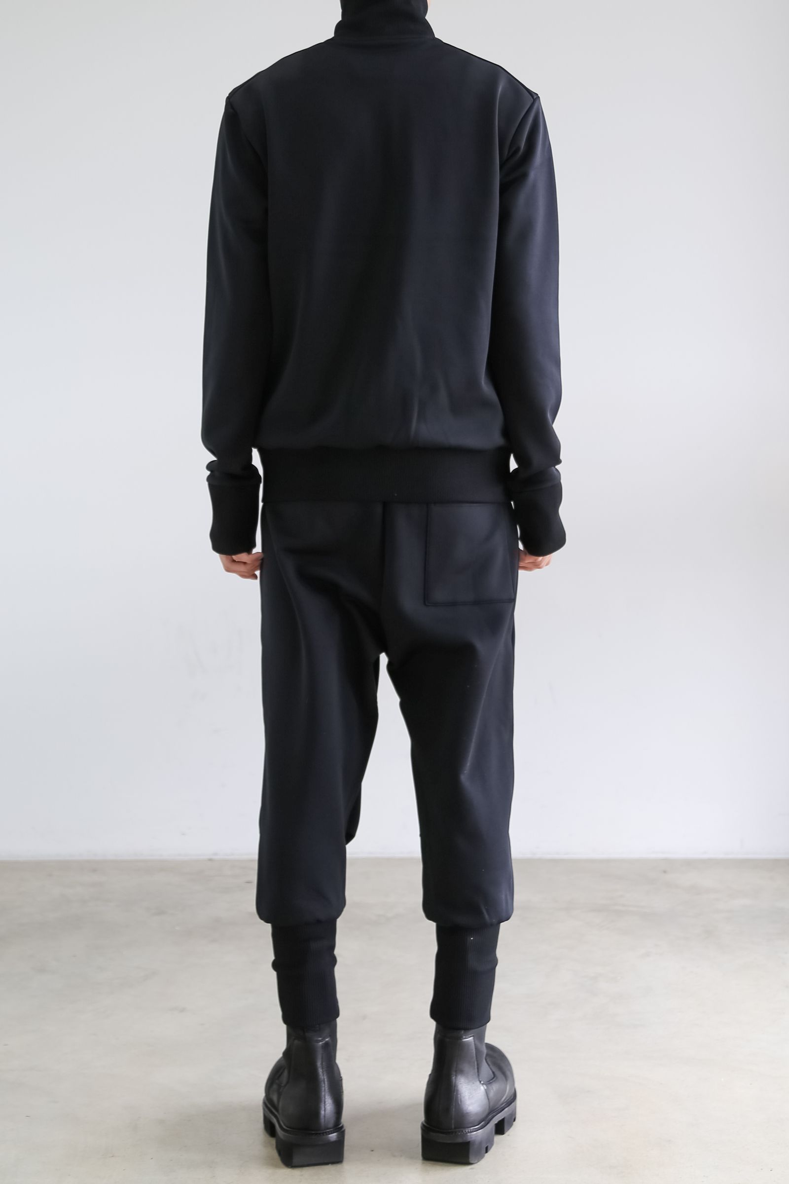 RIPVANWINKLE - BALLOON JERSEY PANTS / ブラック | Tempt