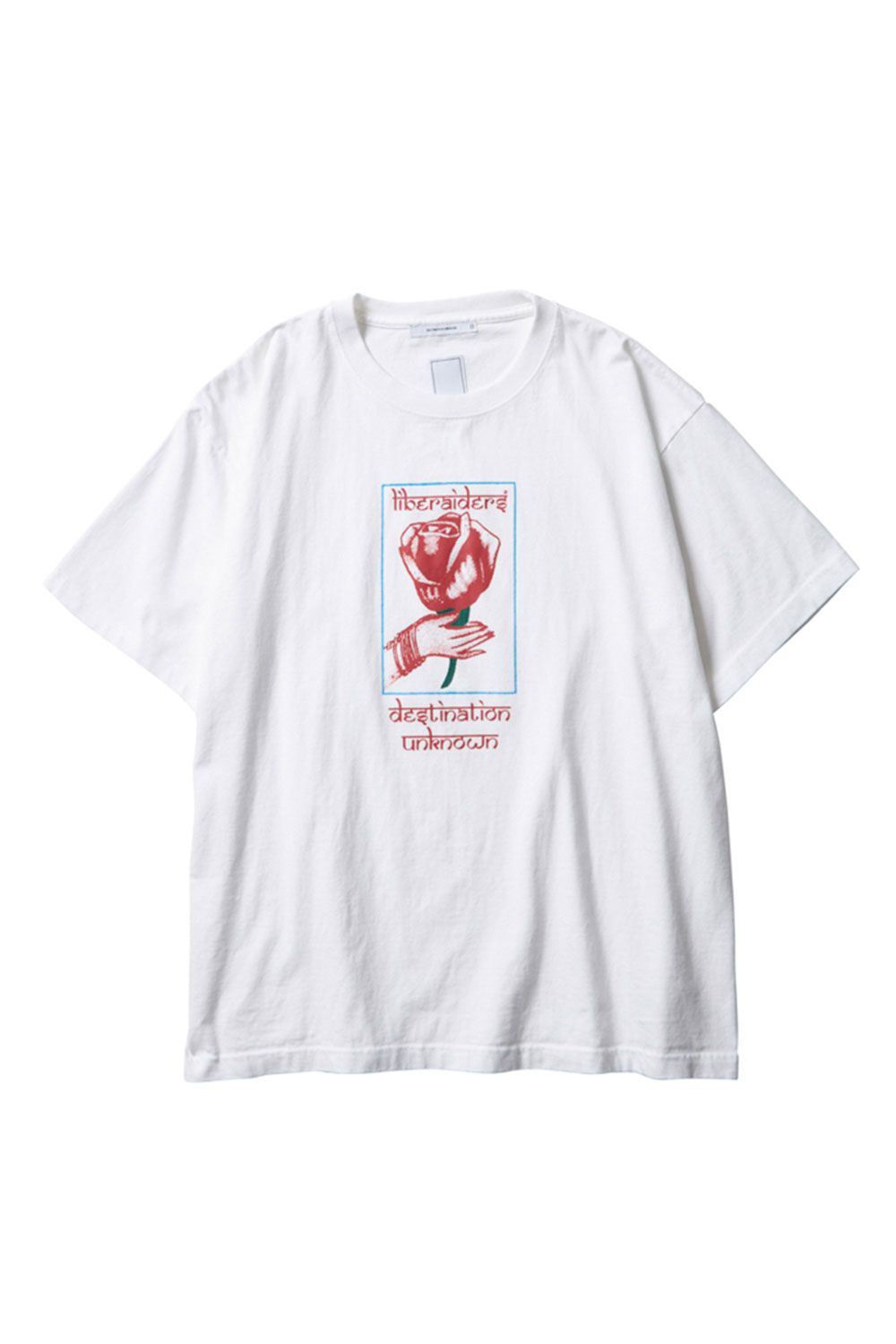 LR ROSE TEE / ホワイト