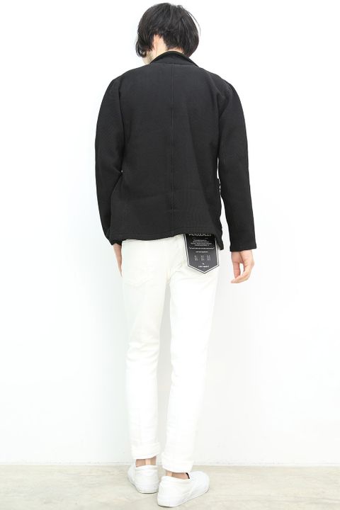 junhashimoto 17ss -KNIT JKT- BLACK