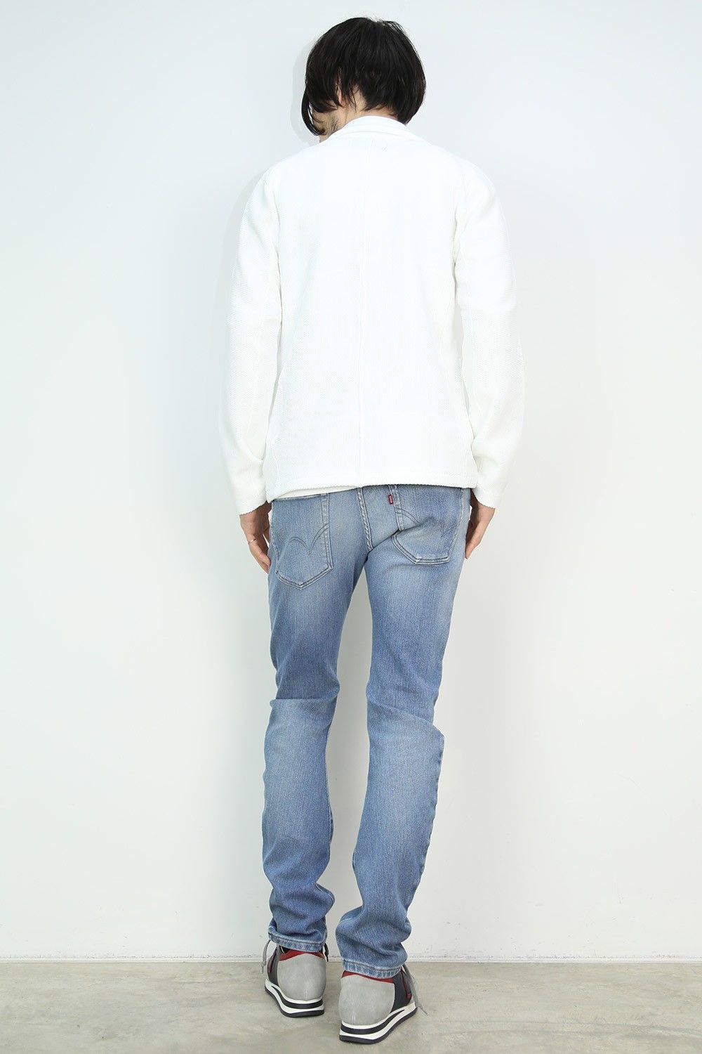 junhashimoto 17ss -KNIT JKT- WHITE