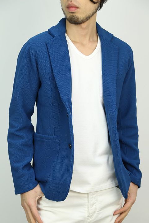 junhashimoto 17ss -KNIT JKT- NAVY