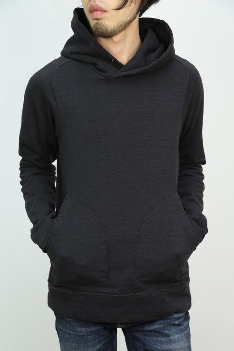 VADEL 17ss -freedom sleeve pull over hood- d.gray