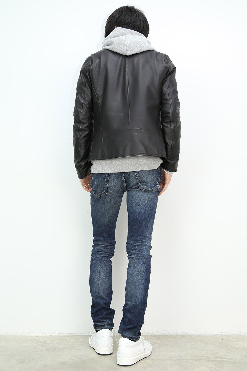 VADEL 17ss -freedom sleeve pull over hood- t.gray