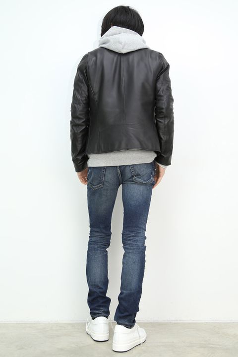VADEL 17ss -freedom sleeve pull over hood- t.gray