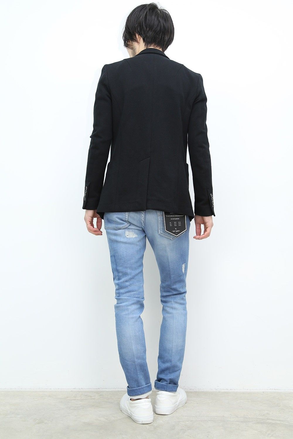 1PIU1UGUALE3 -1PLY RELAX JACKET+ANKLE TIGHT SLIM-①