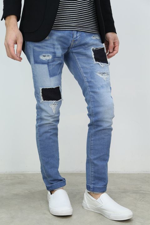 1PIU1UGUALE3 -1PLY RELAX JACKET+ANKLE TIGHT SLIM-①