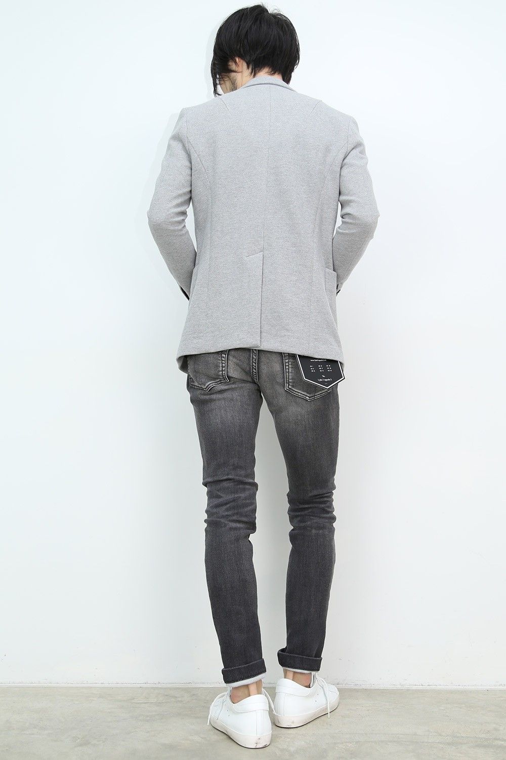 1PIU1UGUALE3 -1PLY RELAX JACKET+ANKLE TIGHT SLIM-②