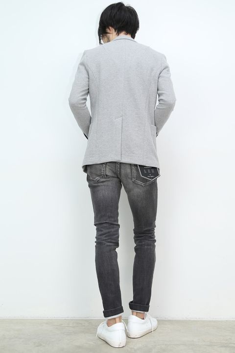 1PIU1UGUALE3 -1PLY RELAX JACKET+ANKLE TIGHT SLIM-②