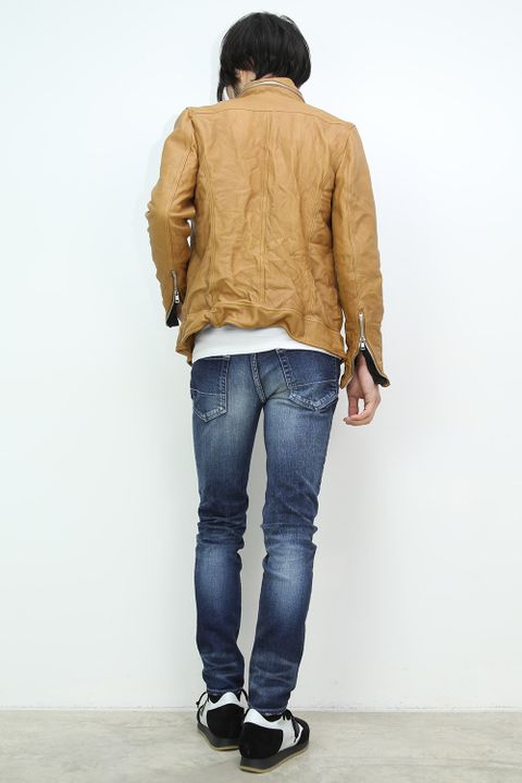 AKM 17ss -WRINKLE STAND RIDERS+DAMAGED 5 POCKET-②