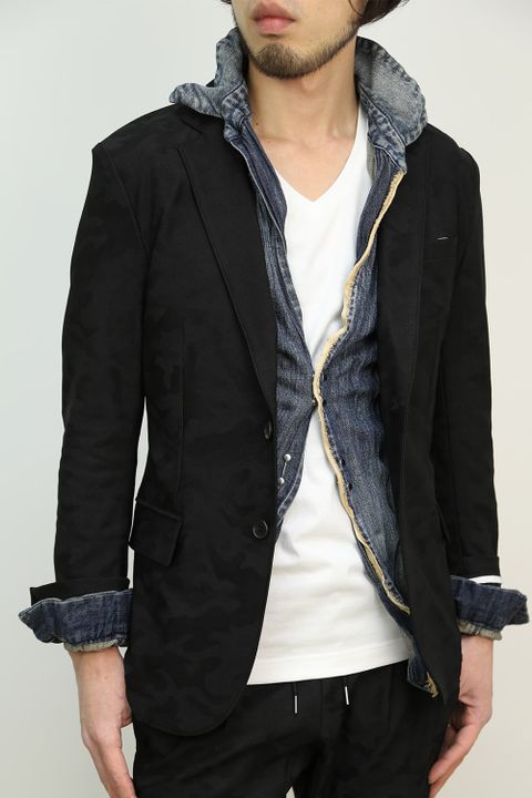 [junhashimoto] 代名詞アイテム"フックシャツ"が際立つセットアップスタイル