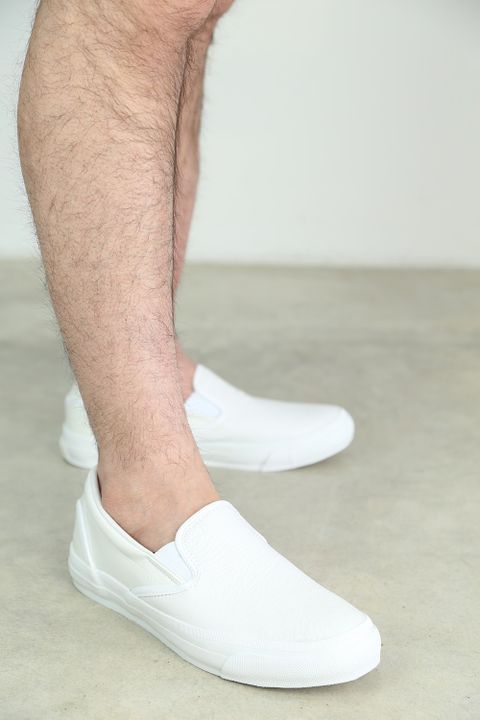 デニムシャツ+ショーツスタイル
