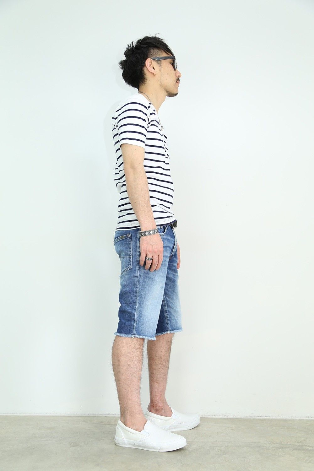 清潔感あるショーツスタイル