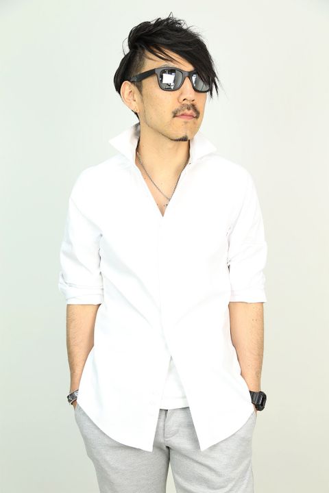 正統派なシャツで決める夏のオフスタイル