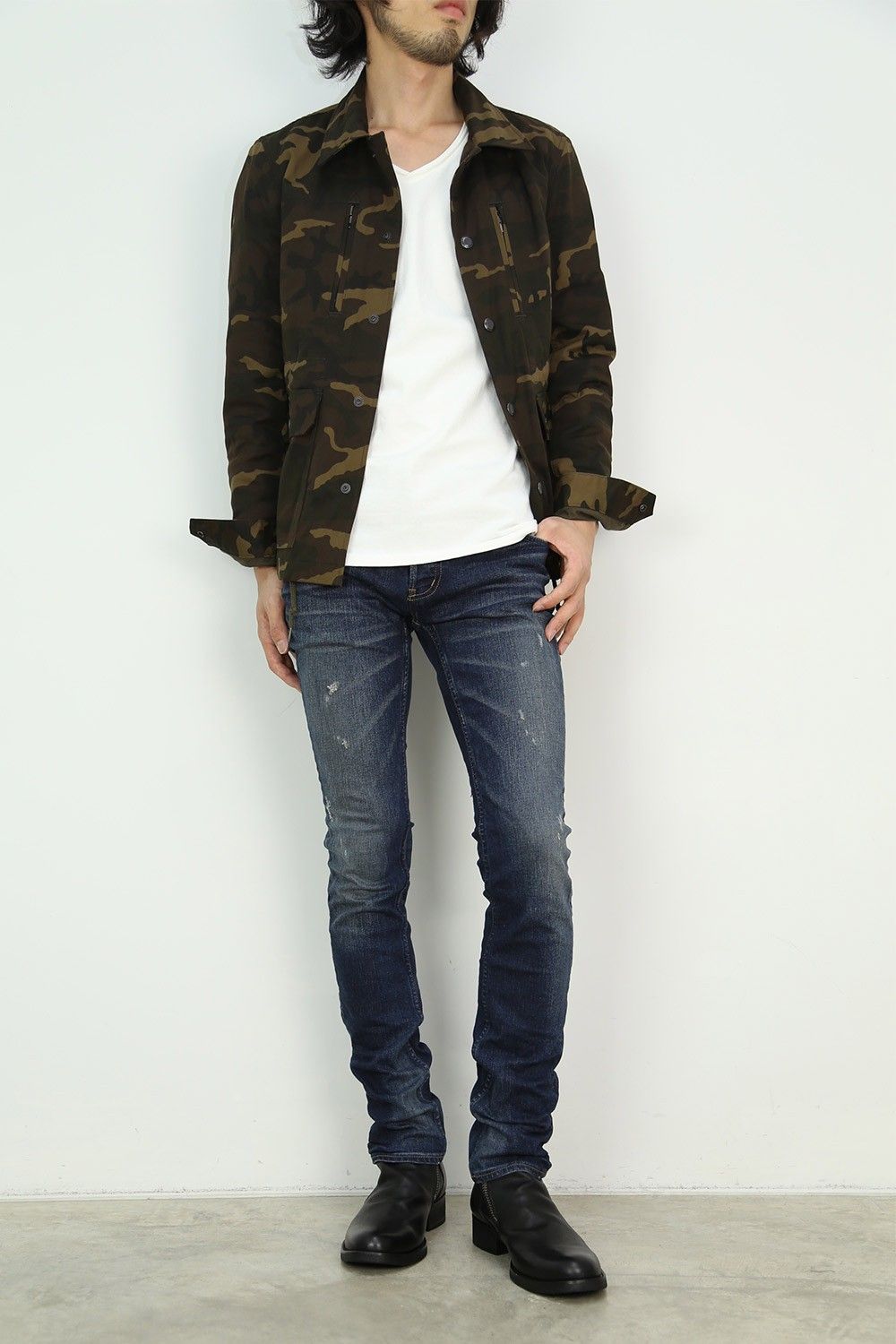 LOUNGE LIZARD 16AW STYLE -ブルゾン + SUPER SLIM-