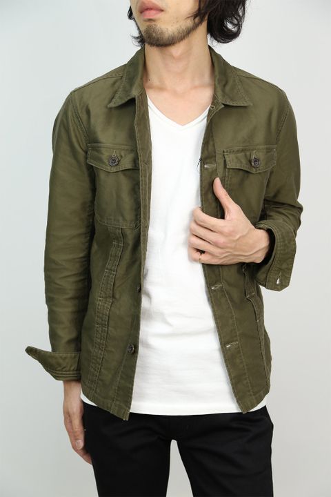 LOUNGE LIZARD 16AW STYLE "ミリタリーシャツ + SUPER SLIM"
