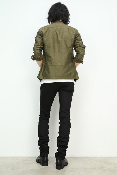 LOUNGE LIZARD 16AW STYLE "ミリタリーシャツ + SUPER SLIM"