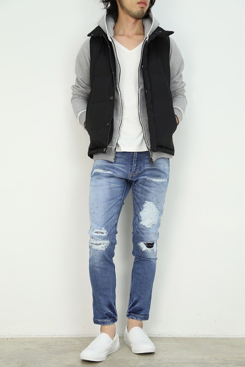 wjk 16AW STYLE  -standard down vest-