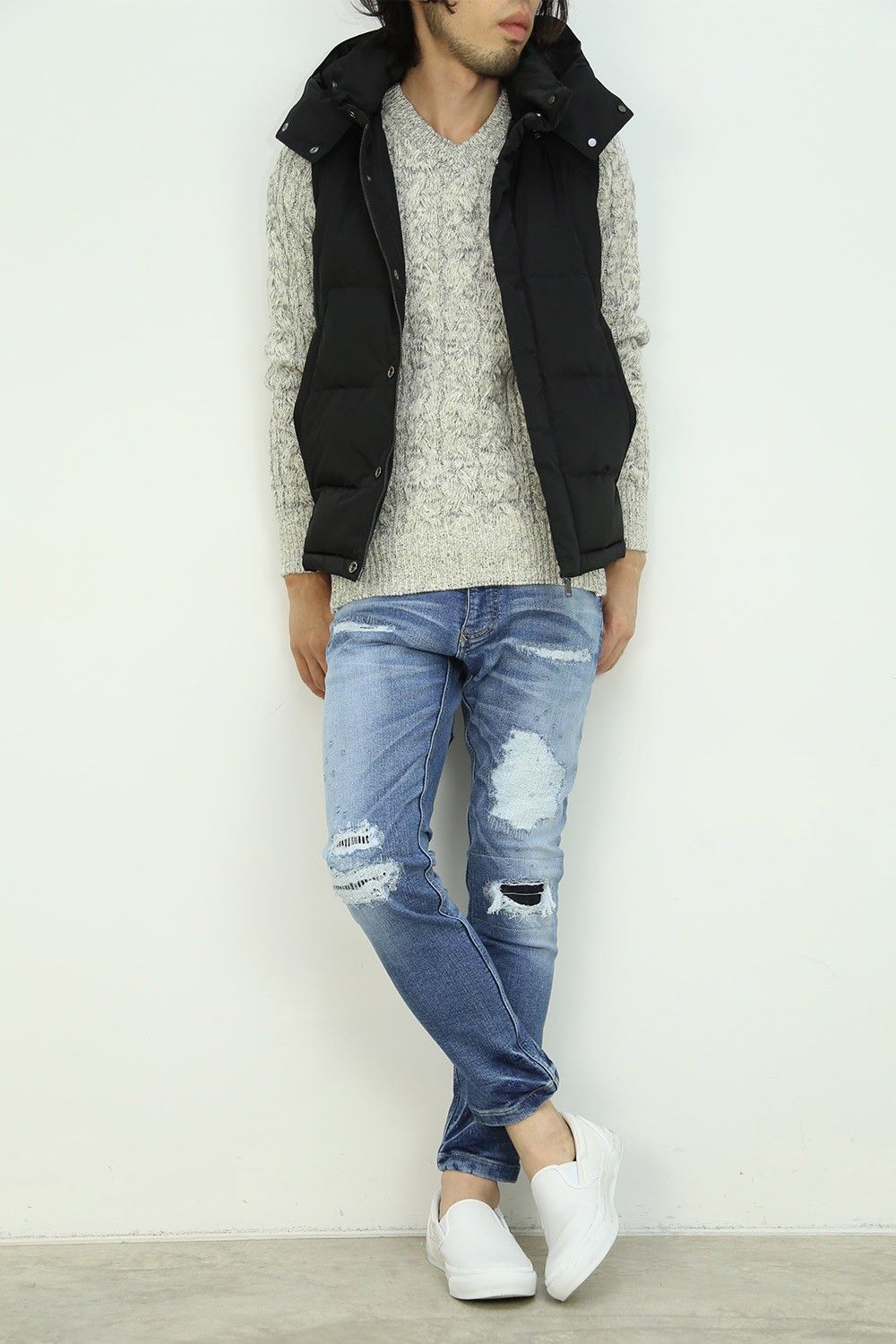 wjk 16AW STYLE  -standard down vest-