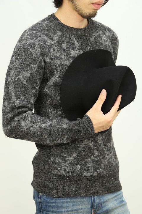 16AW STYLE -TRAVEL HAT + camo crew neck knit-
