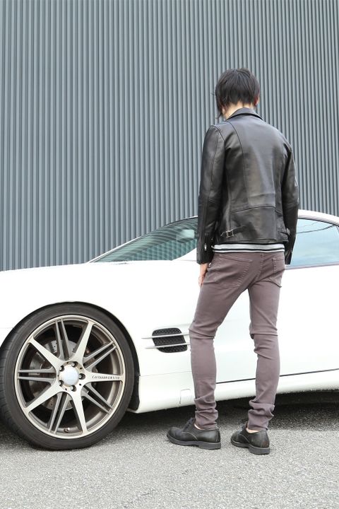 LOUNGE LIZARD 16AW STYLE "ダブルライダース"