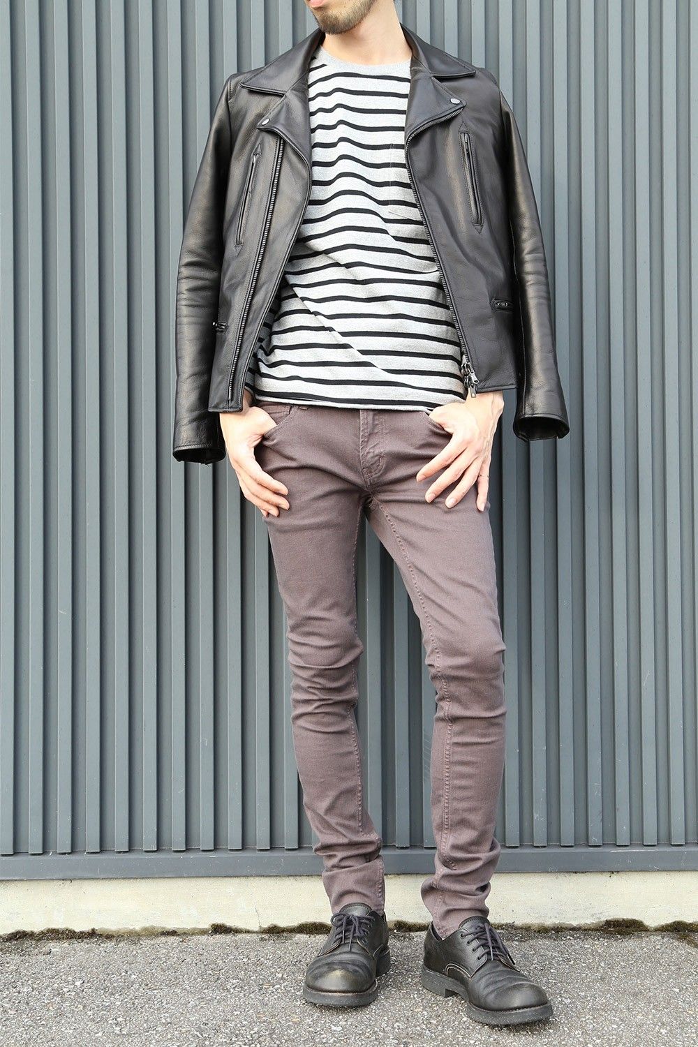 LOUNGE LIZARD 16AW STYLE "ダブルライダース"