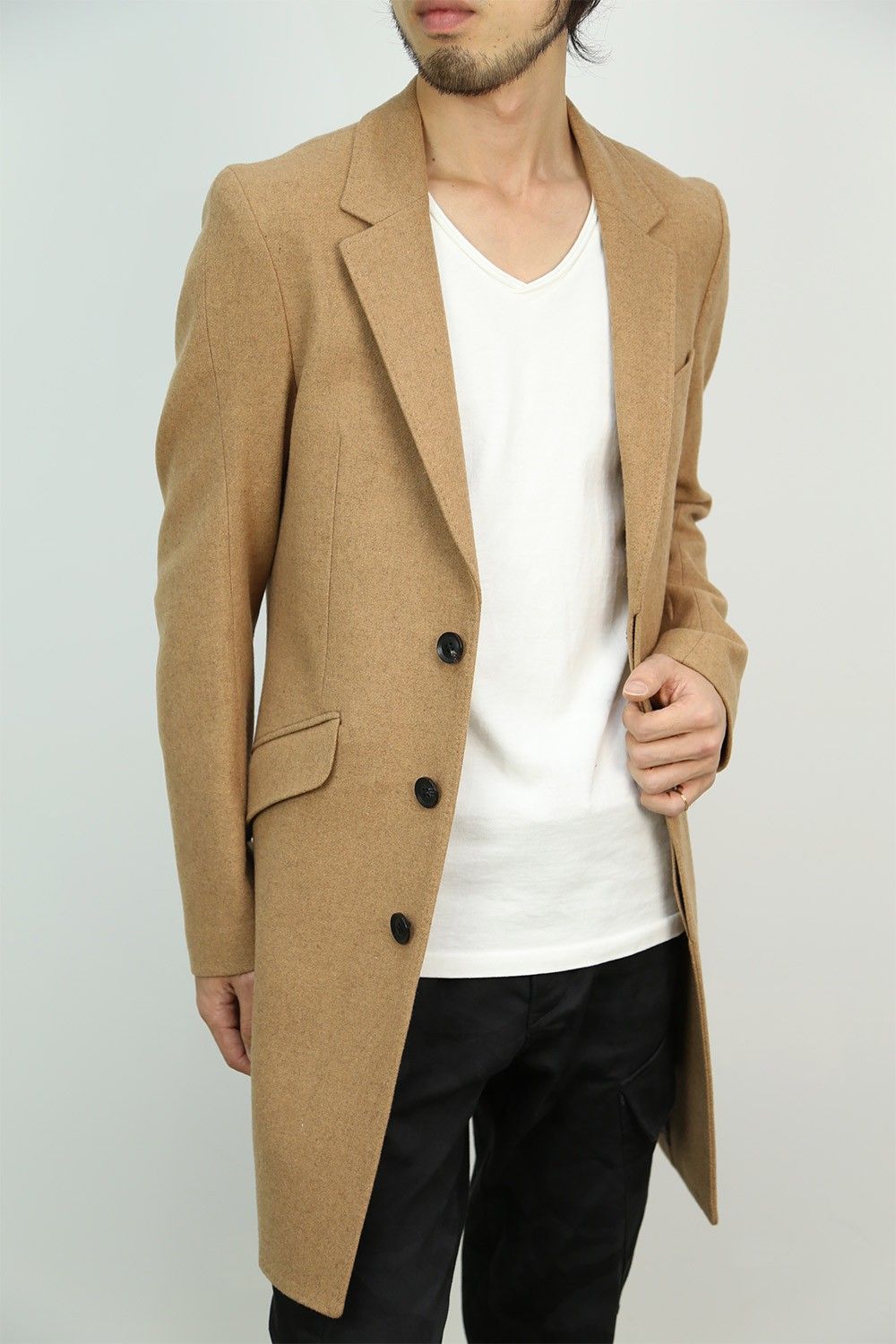 junhashimoto 16AW STYLE -3D CHESTERFIELD COAT-