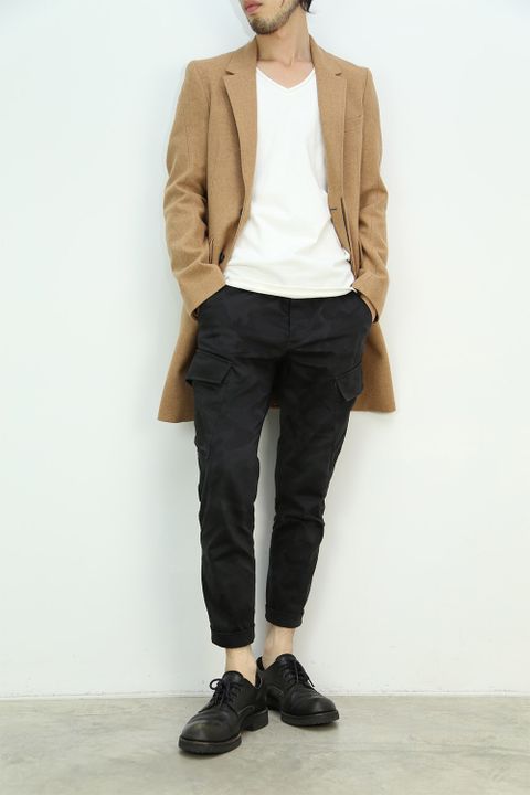 junhashimoto 16AW STYLE -3D CHESTERFIELD COAT-