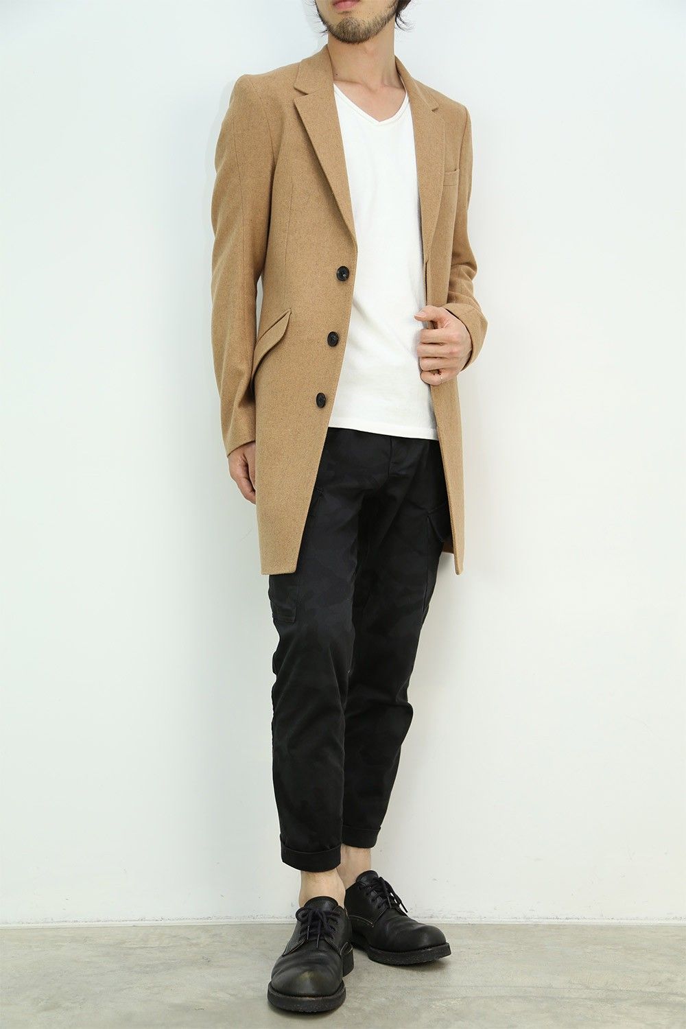 junhashimoto 16AW STYLE -3D CHESTERFIELD COAT-
