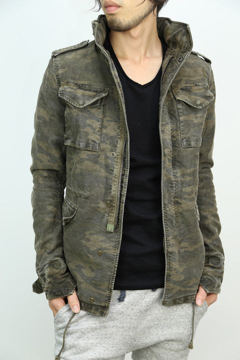 AKM -M-65 CAMO-+attack the mind 7 -Docking pants-①
