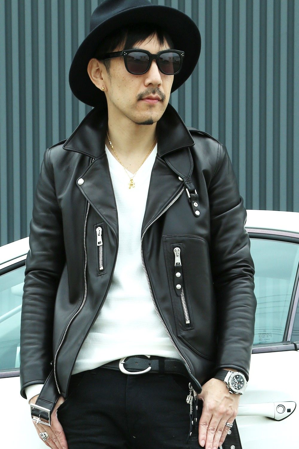 1PIU1UGUALE3 × PENDLETON W-RIDERS スタイル