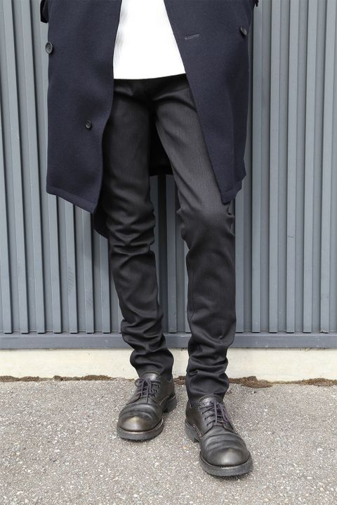 VALLIS by FACTOTUM 16AW STYLE-ウールカシミア トレンチコート- NVY
