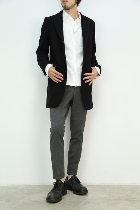 LOUNGE LIZARD 16AW STYLE -NEP MELTON チェスターコート-