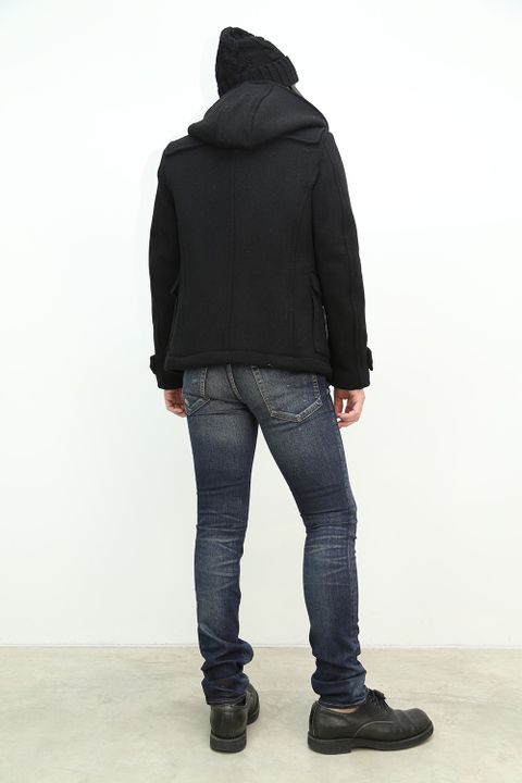 LOUNGE LIZARD のダッフルコート を使用したスタイリング