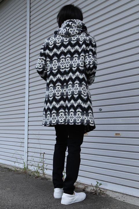 1PIU1UGUALE3 × PENDLETON NECK ZIP GOWN